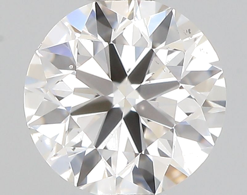 0.49 carat H-SI1 Very Good cut Natūralus Round Deimantas (1)
