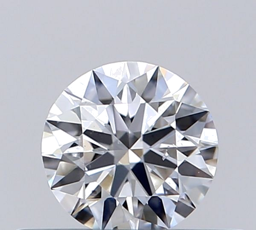 0.34 carat D-SI2 Excellent cut Natūralus Round Deimantas (1)