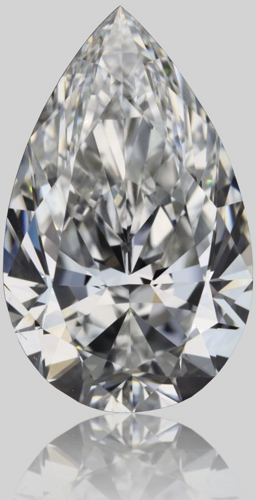 1.5 carat E-IF Natūralus Pear Deimantas (1)