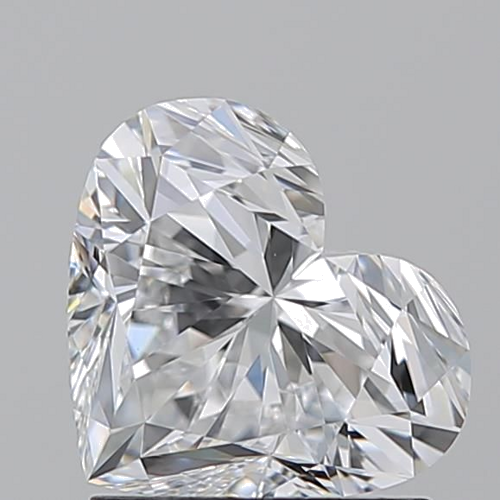 1.5 carat D-VS1 Natūralus Heart Deimantas (1)