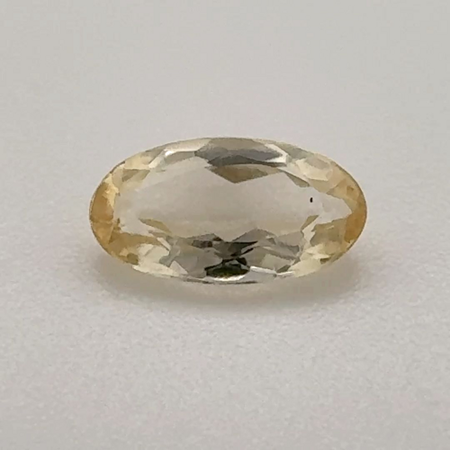 0.65 carat YELLOW Oval Topaz (1)
