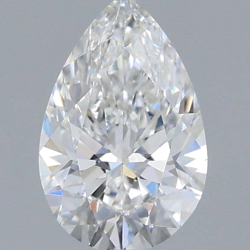0.52 carat F-VS1 Natūralus Pear Deimantas (1)