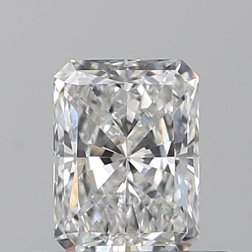 0.55 carat F-VVS1 Natūralus Radiant Deimantas (1)