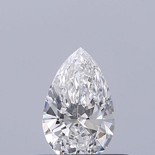 0.3 carat E-VVS1 Natūralus Pear Deimantas (1)