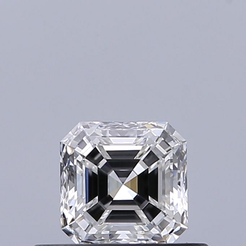 0.4 carat E-VVS1 Natūralus Asscher Deimantas (1)