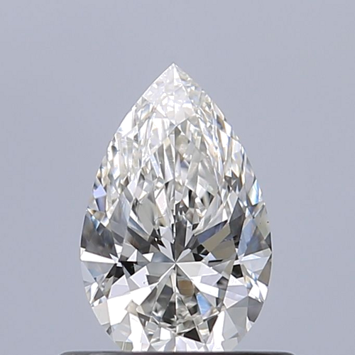 0.5 carat G-VS1 Natūralus Pear Deimantas (1)