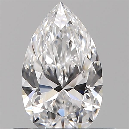 0.41 carat D-VVS1 Natūralus Pear Deimantas (1)