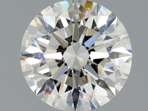 0.91 carat K-SI1 Excellent cut Natūralus Round Deimantas (1)