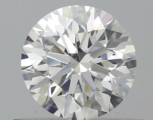 0.5 carat F-SI1 Excellent cut Natūralus Round Deimantas (1)