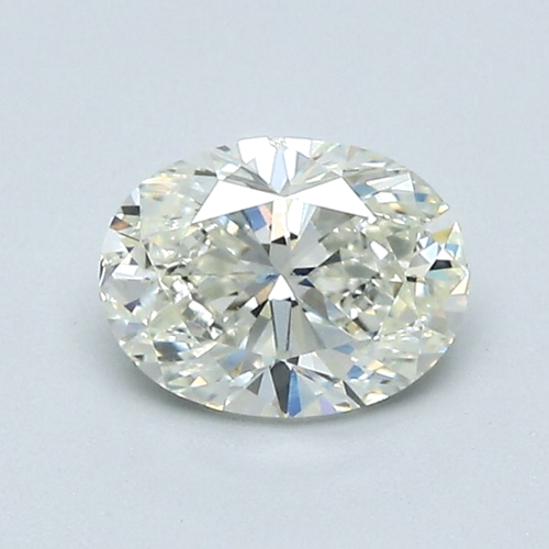 1.0 carat K-VS2 Natūralus Oval Deimantas (1)