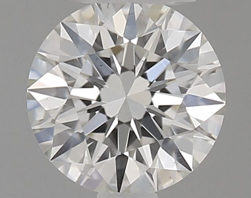 0.32 carat I-SI1 Excellent cut Natūralus Round Deimantas (1)