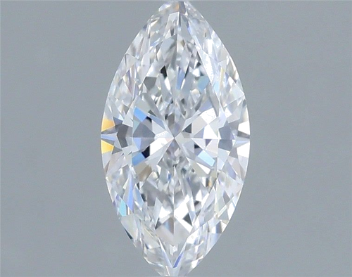 0.6 carat D-VS2 Natūralus Marquise Deimantas (1)