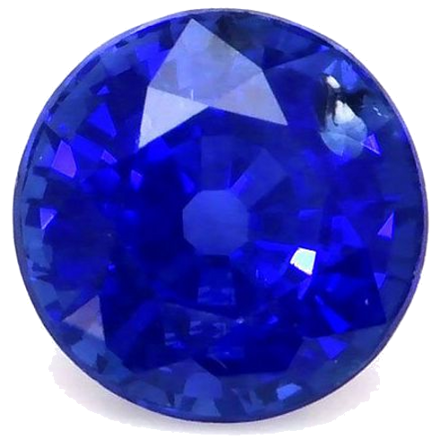 0.66 carat BLUE Round Safyras (1)