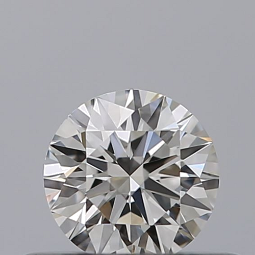 0.32 carat F-VVS1 Excellent cut Natūralus Round Deimantas (1)