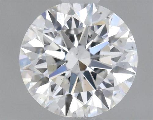 0.62 carat F-SI1 Excellent cut Natūralus Round Deimantas (1)