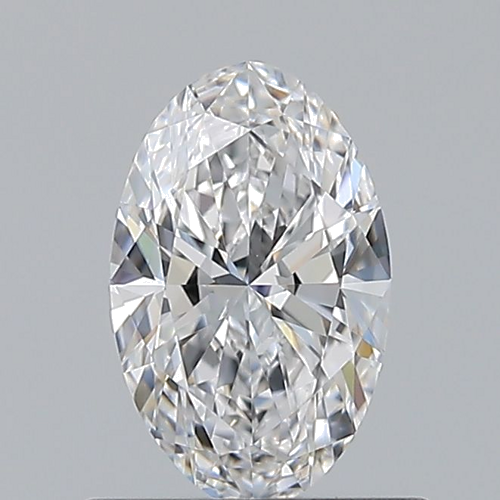 0.5 carat D-VS1 Natūralus Oval Deimantas (1)
