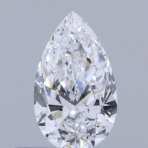 0.31 carat D-IF Natūralus Pear Deimantas (1)
