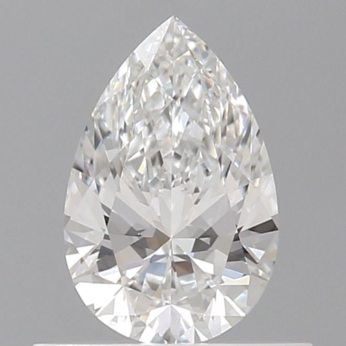 0.51 carat E-VVS2 Natūralus Pear Deimantas (1)