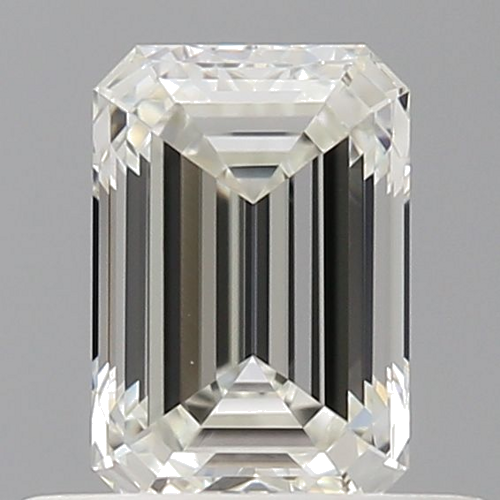 0.57 carat I-VVS1 Natūralus Emerald Deimantas (1)