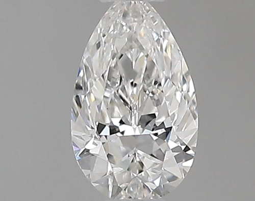 0.3 carat F-VS1 Natūralus Pear Deimantas (1)