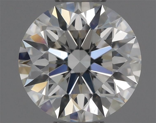 0.33 carat H-IF Excellent cut Natūralus Round Deimantas (1)