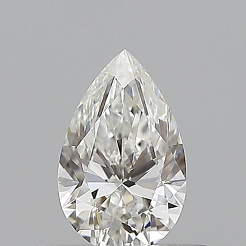 0.53 carat G-VVS2 Natūralus Pear Deimantas (1)