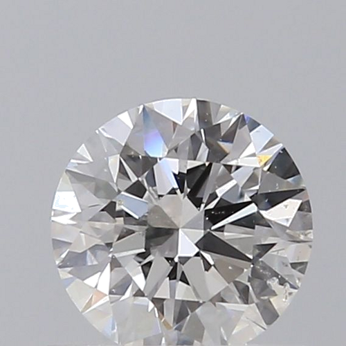 0.5 carat E-SI2 Excellent cut Natūralus Round Deimantas (1)