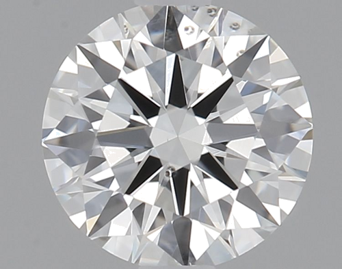 0.5 carat F-SI1 Very Good cut Natūralus Round Deimantas (1)