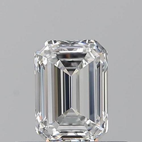 0.5 carat F-VVS2 Natūralus Emerald Deimantas (1)