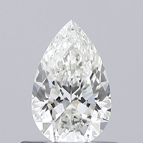 0.51 carat I-SI1 Natūralus Pear Deimantas (1)