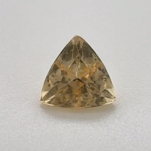 0.83 carat YELLOW Trilliant Topaz (1)