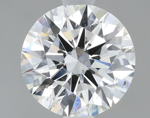 0.77 carat F-SI1 Excellent cut Natūralus Round Deimantas (1)