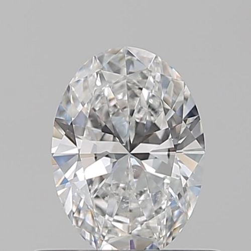 0.5 carat E-SI1 Natūralus Oval Deimantas (1)