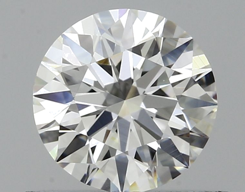0.53 carat F-VS2 Excellent cut Natūralus Round Deimantas (1)