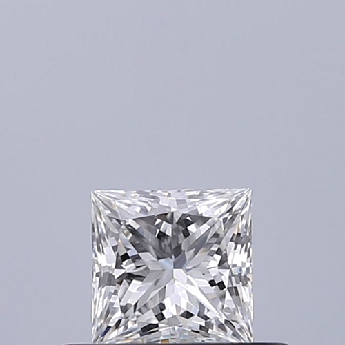0.38 carat E-VVS1 Natūralus Princess Deimantas (1)