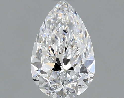 0.52 carat D-IF Natūralus Pear Deimantas (1)