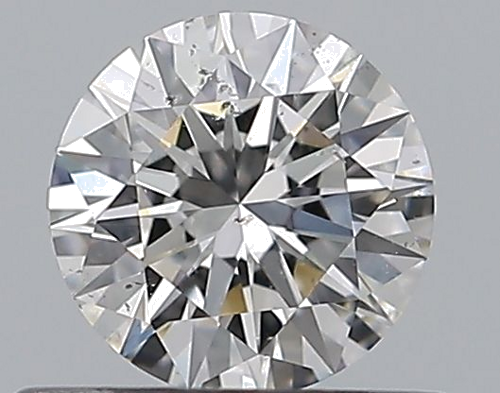 0.5 carat F-SI1 Excellent cut Natūralus Round Deimantas (1)