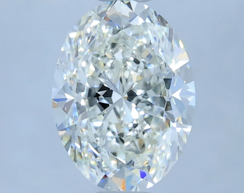 0.9 carat H-VS1 Natūralus Oval Deimantas (1)