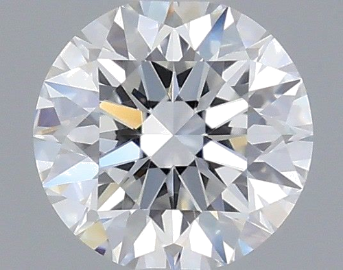 0.43 carat F-VVS1 Excellent cut Natūralus Round Deimantas (1)