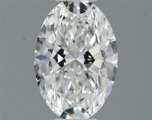 0.3 carat F-SI1 Natūralus Oval Deimantas (1)