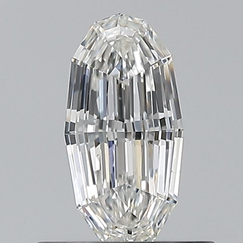 0.51 carat F-VS2 Natūralus Oval Deimantas (1)