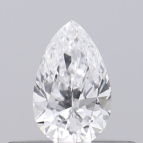0.21 carat D-VS2 Natūralus Pear Deimantas (1)