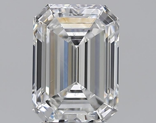 3.02 carat F-SI1 Natūralus Emerald Deimantas (1)