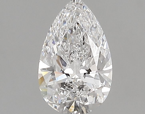 0.6 carat D-VS2 Natūralus Pear Deimantas (1)