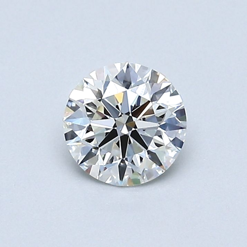 0.5 carat H-VVS2 Excellent cut Natūralus Round Deimantas (1)