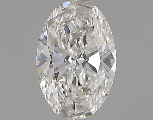 0.5 carat F-SI2 Natūralus Oval Deimantas (1)