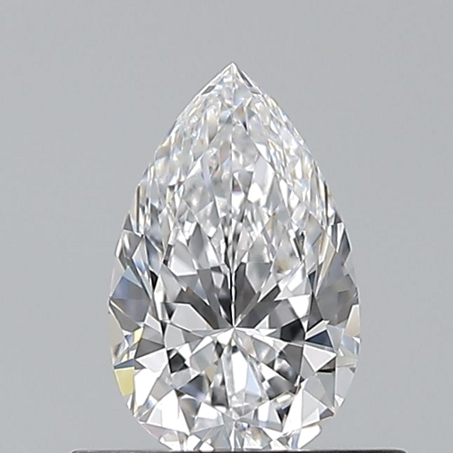 0.5 carat D-VVS1 Natūralus Pear Deimantas (1)