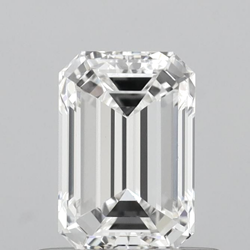 0.7 carat F-VVS2 Natūralus Emerald Deimantas (1)