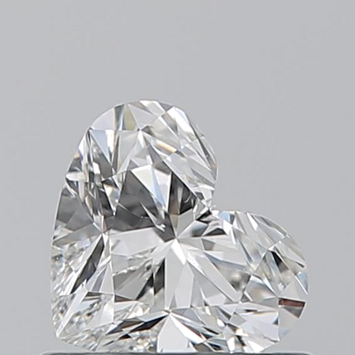 0.61 carat G-SI1 Natūralus Heart Deimantas (1)