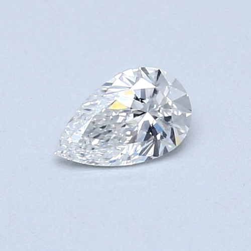 0.31 carat E-SI1 Natūralus Pear Deimantas (1)
